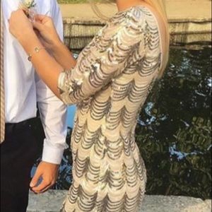 Sparkly cocktail dress